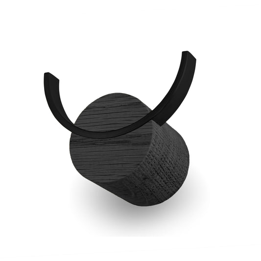 Matte Black Deer Wall Hook